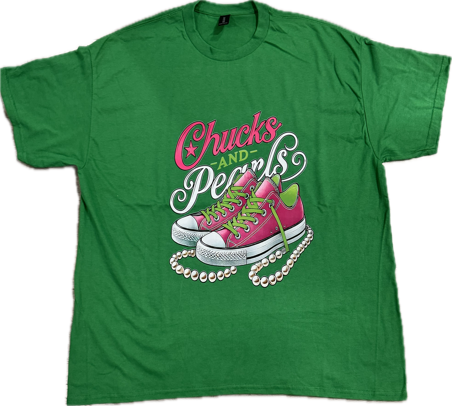 Chucks and Pearls Tshirt (Copy)
