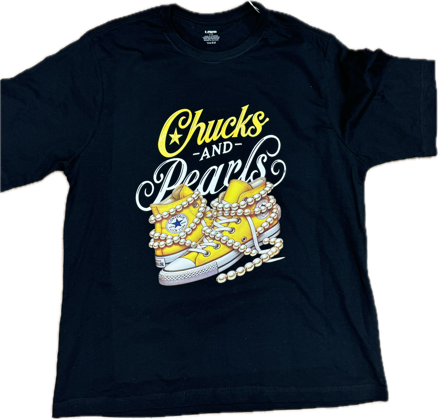 Chucks and Pearls Tshirt