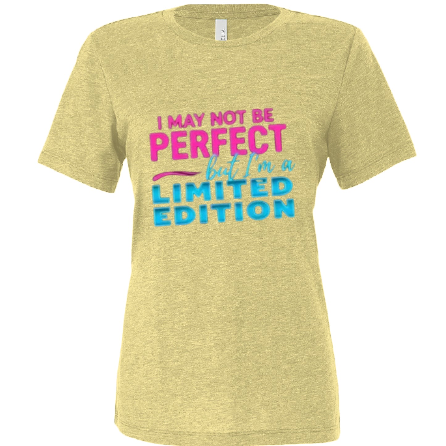 Pale Yellow Triblend - FRONT